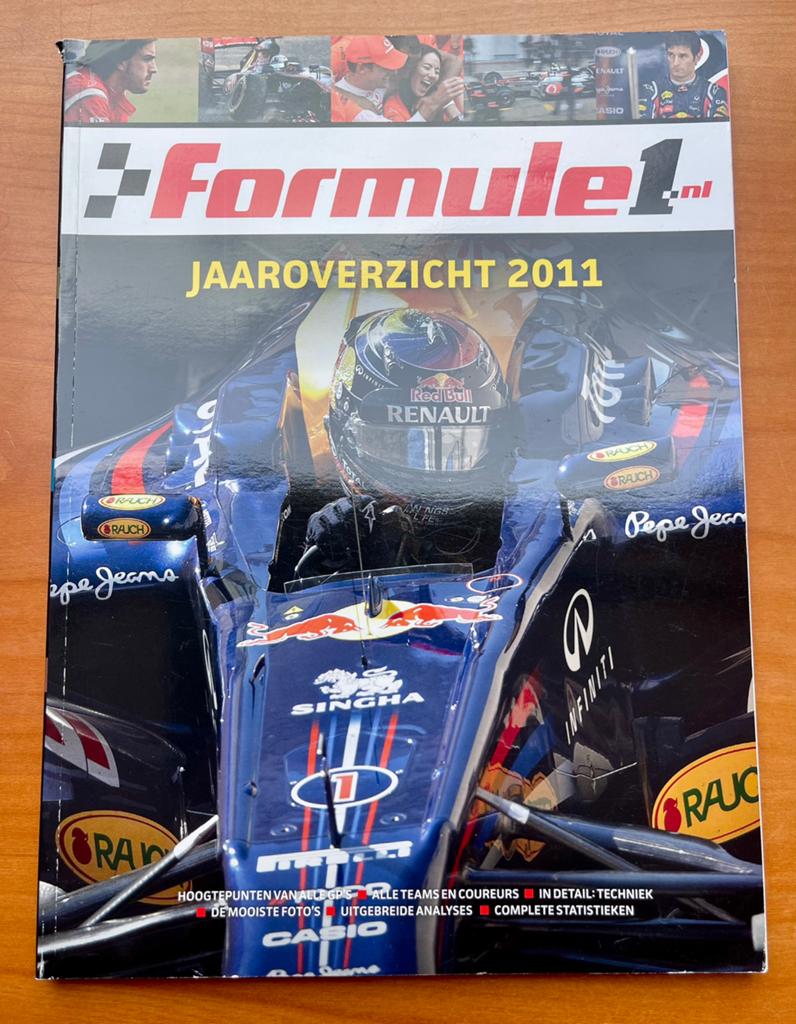 F1 Formule 1 magazine Jaaroverzichten 2011 tot en met 2019, Boeken, Ophalen, Zo goed als nieuw