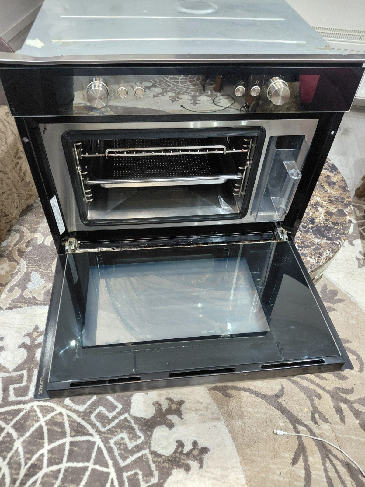 : Inbouw combi-oven en magnetron, Electroménager, Fours, Enlèvement ou Envoi, Encastré, Four combiné