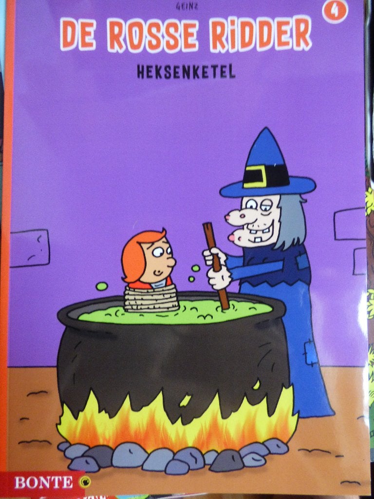 de rosse ridder ,   heksenketel ,   softcover is nieuw, Enlèvement ou Envoi