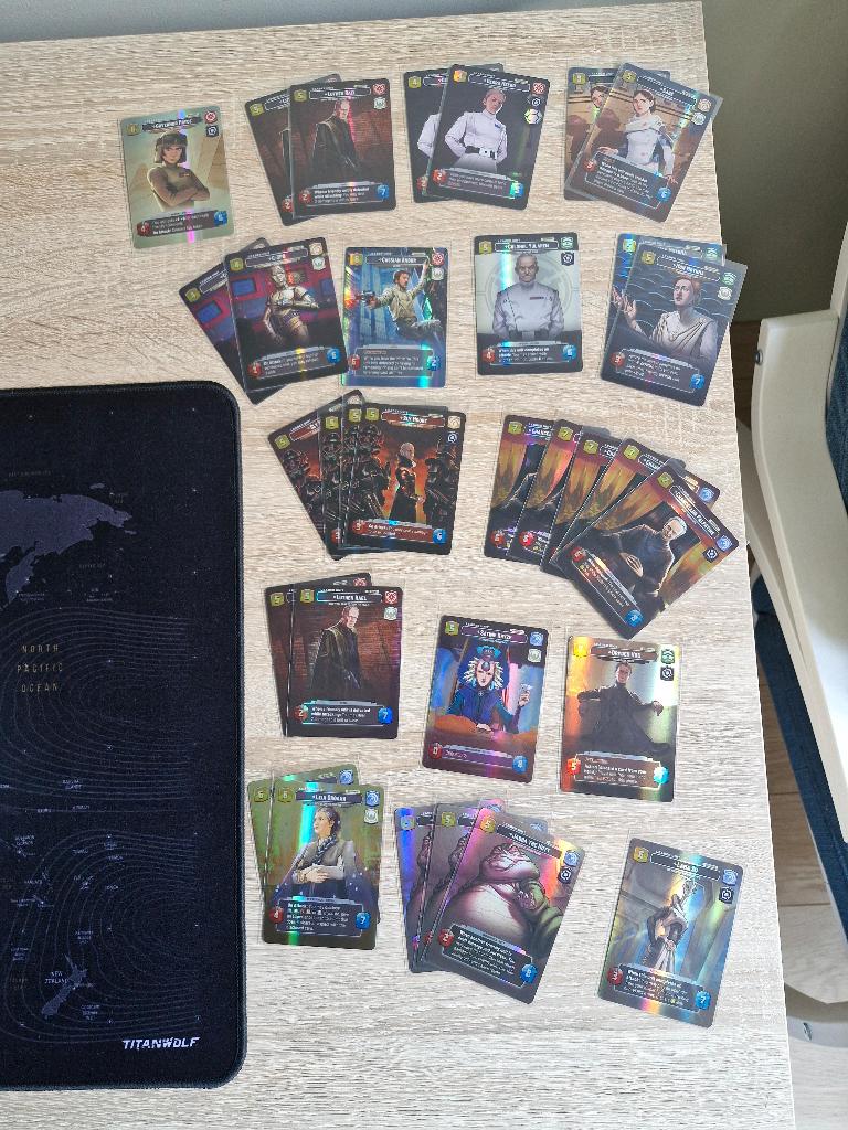 Star Wars Unlimited: Grote Partij Showcase/Rare Cards (ENG), Ophalen of Verzenden, Zo goed als nieuw, Spel