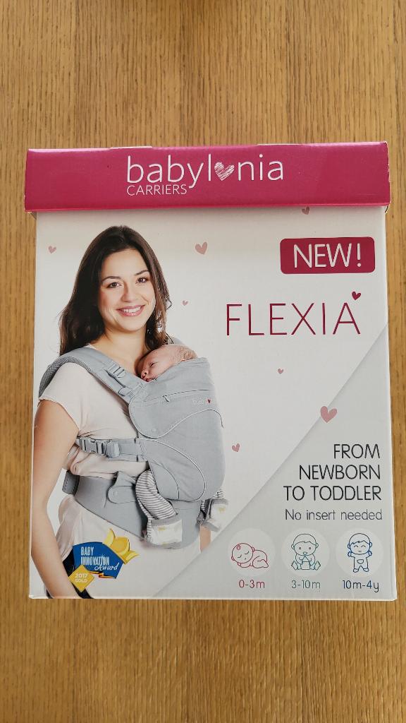 Babylonia Flexia draagzak, Kinderen en Baby's, Babydragers en Draagdoeken, Ophalen, Zo goed als nieuw, Buik, Draagzak