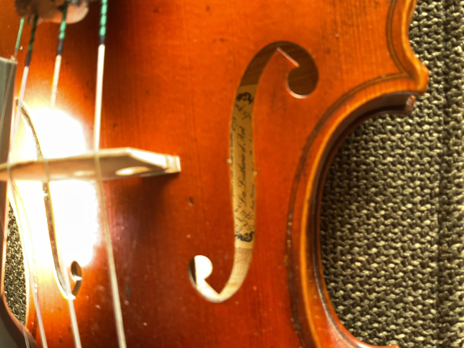 Delille 4/4 La Lutherie d’art - deluxe - Del Gesu 1742 model, Musique & Instruments, Enlèvement, Comme neuf, Violon 4/4, Violon