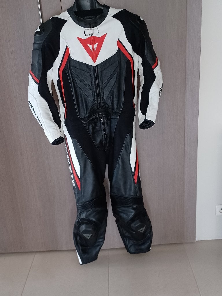 lederen motorpak Dainese, Motoren, Kleding | Motorkleding, Ophalen, Dainese, Nieuw zonder kaartje, Heren