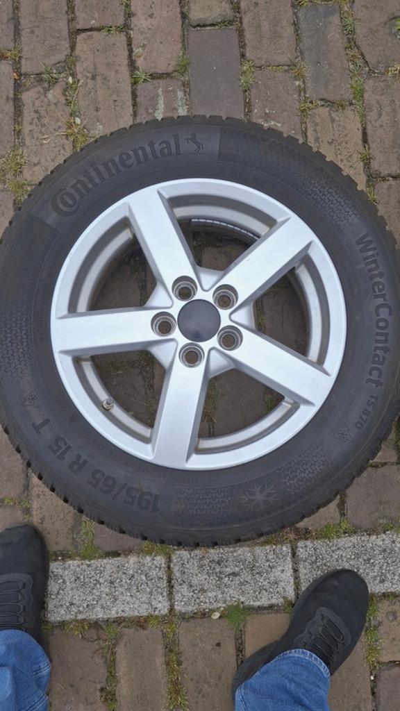 Zgan 5x100 velgen met zgan winterbanden teab, Auto-onderdelen, Banden en Velgen, Ophalen, 15 inch, Velg(en), Winterbanden