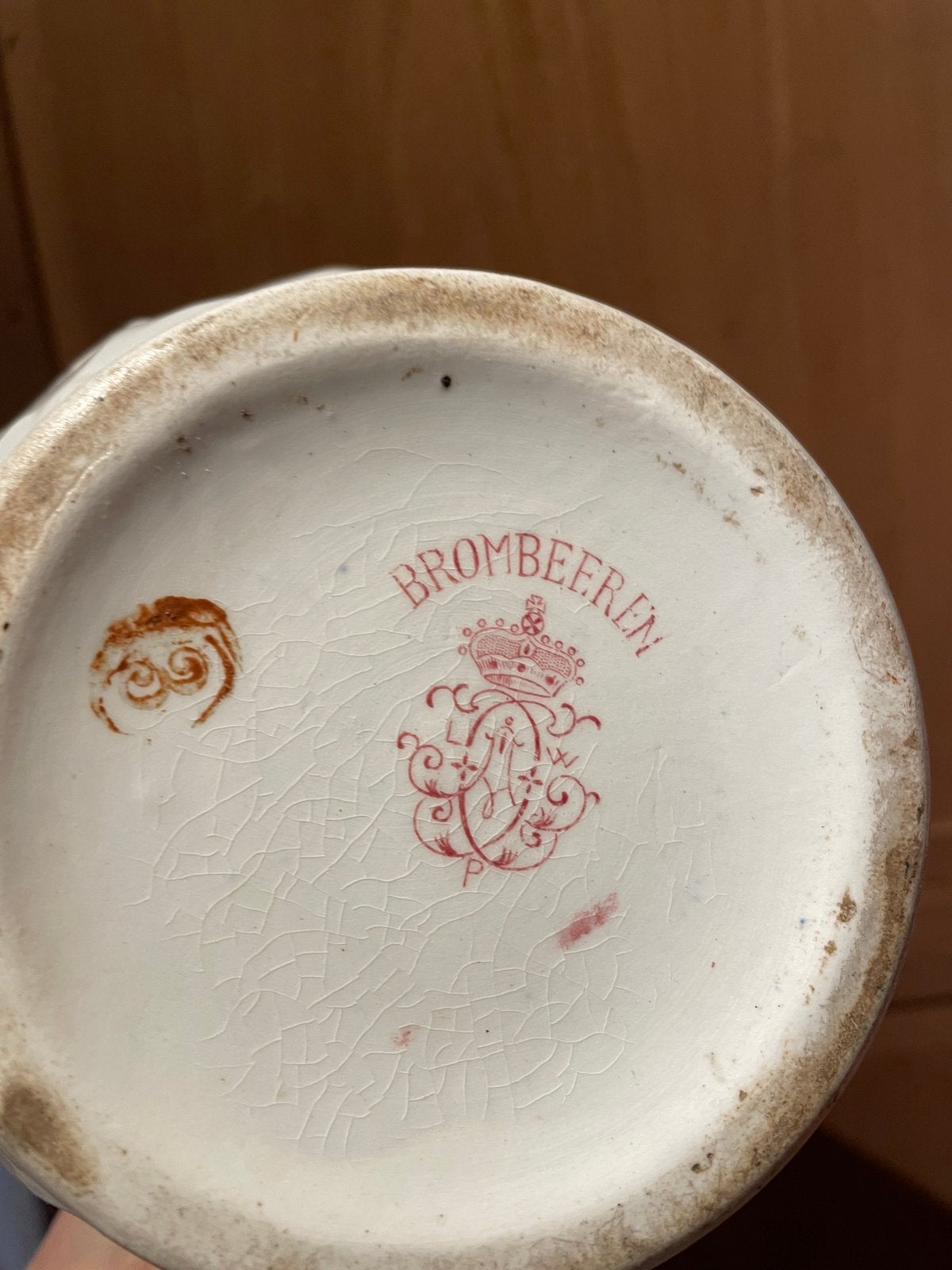 Schenkkan Boch Frères, Antiek en Kunst, Ophalen