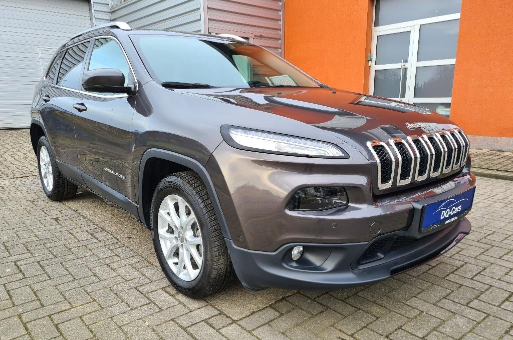 Jeep Cherokee Longitude - 22.000 km, Autos, Cuir, Argent ou Gris, Achat, Euro 6