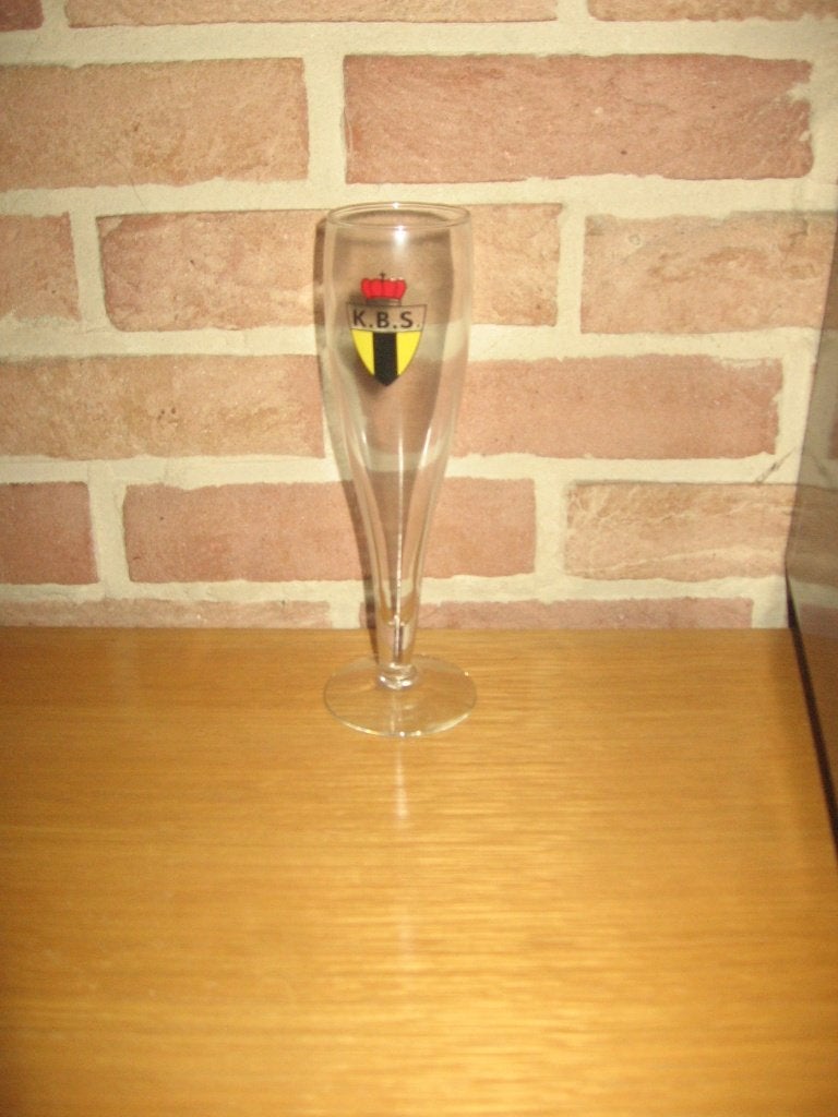 1 glas Berchem sport KBS, Verzamelen, Ophalen, Zo goed als nieuw, Bierglas