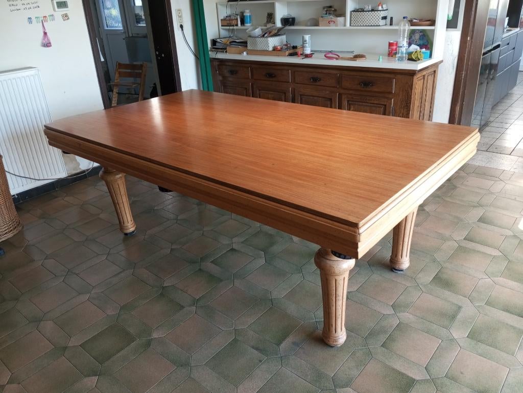 Billard TOULET convertible Américain - Français - table, Enlèvement, Utilisé, Table de billard