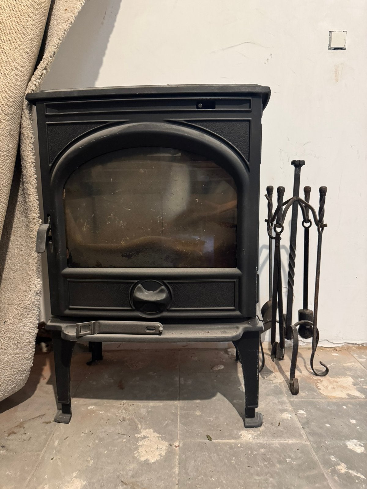 DOVRE Gietijzeren houtkachel, Huis en Inrichting, Kachels, Ophalen, Gebruikt, Houtkachel, Vrijstaand