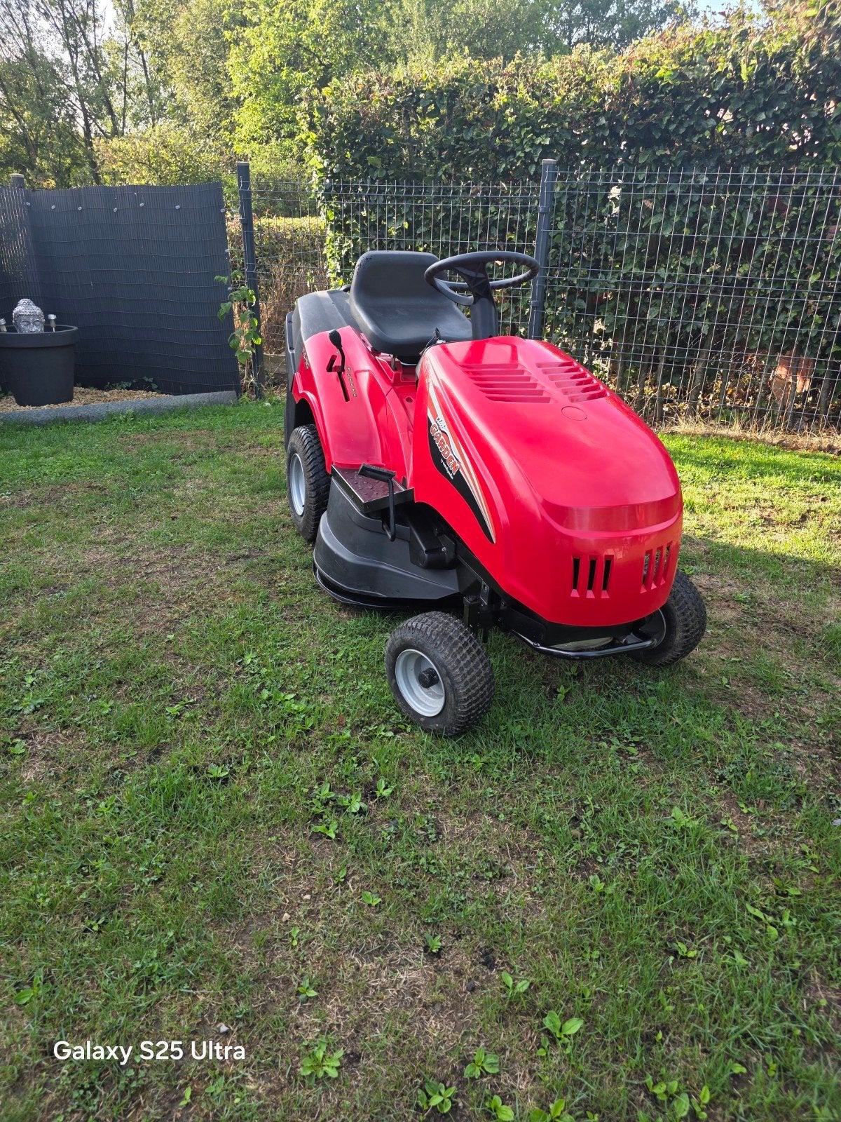 tracteur tondeuse, Enlèvement, Utilisé, Démarrage électrique, 90 à 120 cm