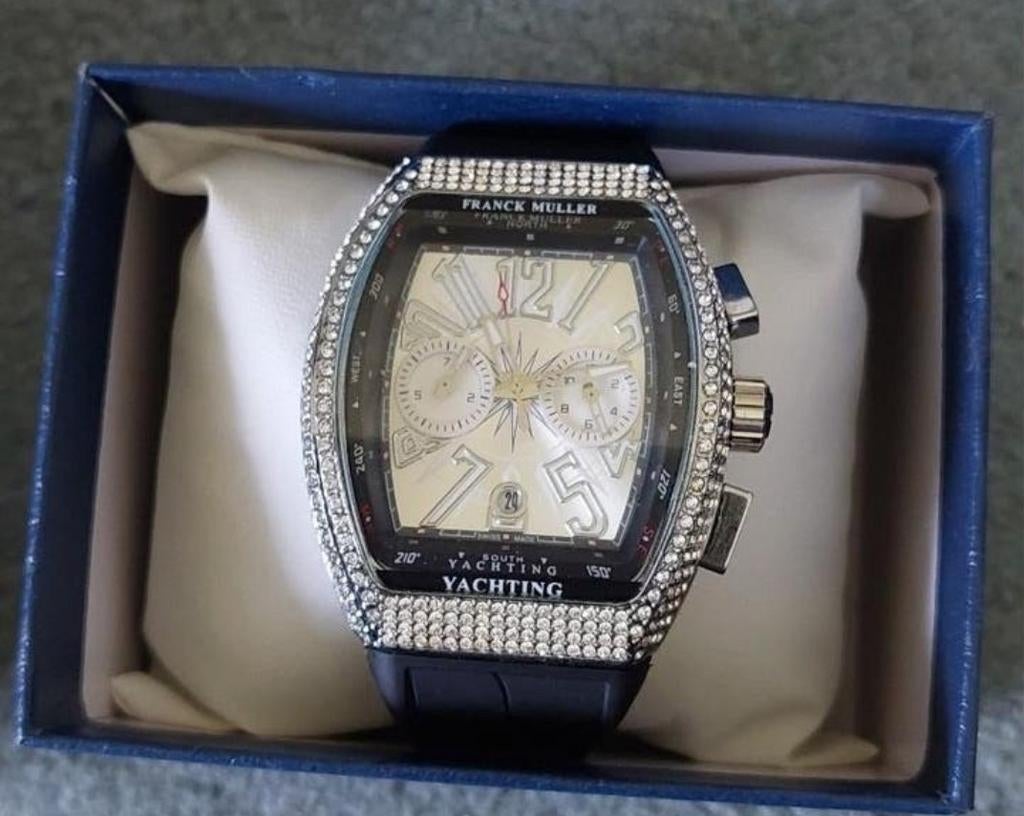 Montre Franck Müller pour hommeBracelet de montre en caoutc, Bijoux, Sacs & Beauté, Montres | Hommes, Neuf, Montre-bracelet, Autres marques