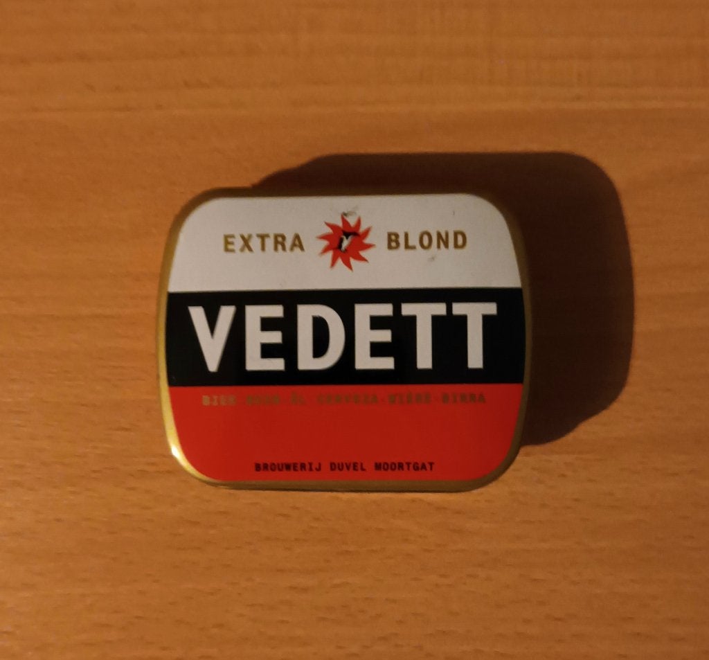 Doosje Vedett, Ophalen of Verzenden, Zo goed als nieuw, Overige merken