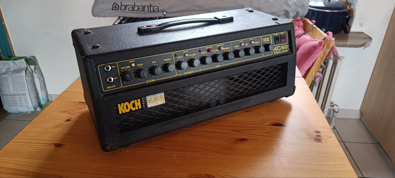 Koch KC50 head, Musique & Instruments, Enlèvement, Utilisé, Guitare, 50 à 100 watts