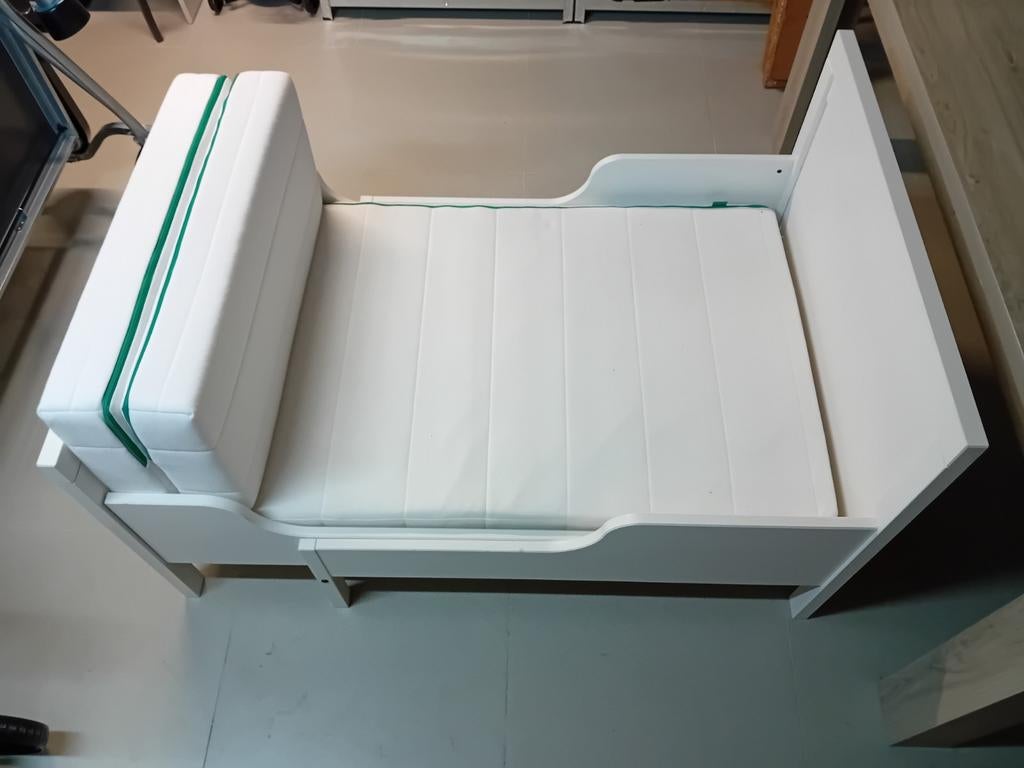 Ikea Sundvik meegroeibed, Kinderen en Baby's, Ophalen, 180 cm of meer, 70 tot 85 cm, Lattenbodem