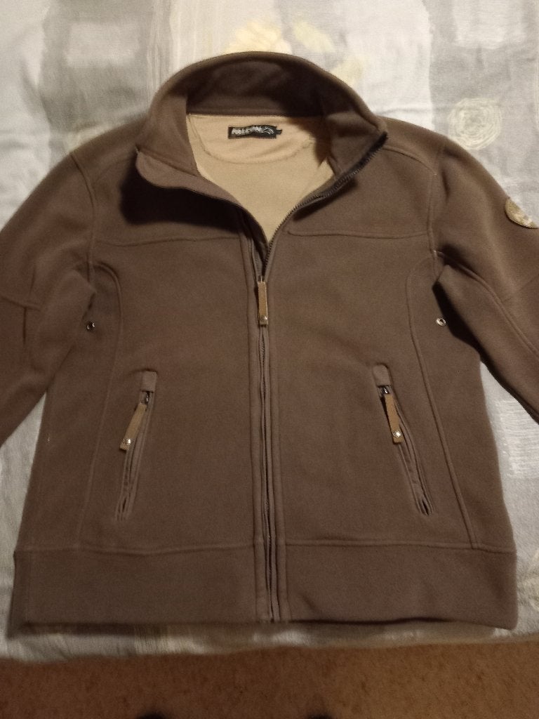 Mooi warm Heren Vest, Ophalen, Zo goed als nieuw, Maat 52/54 (L), Bruin