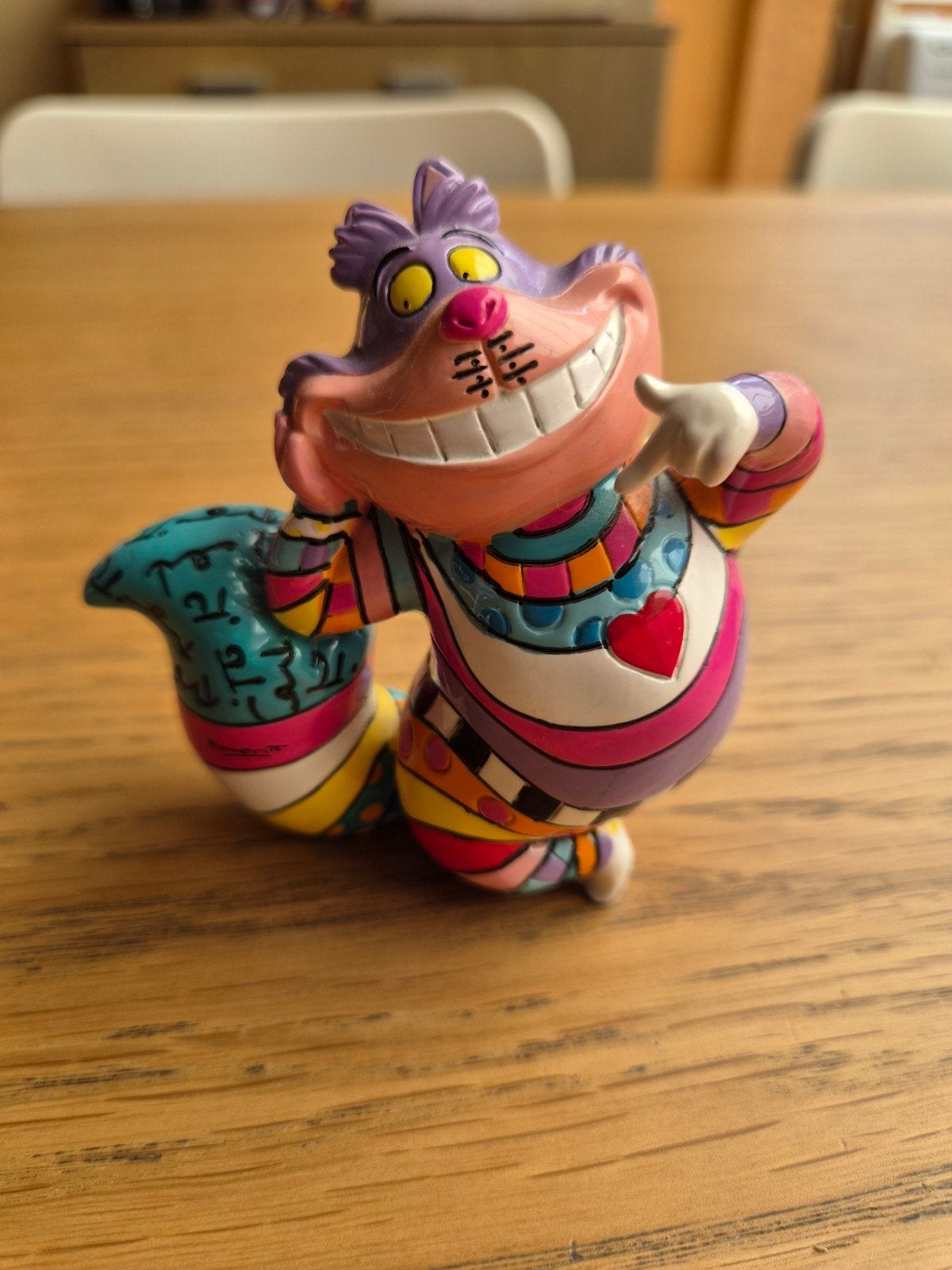 Chat du chessire Britto, Enlèvement