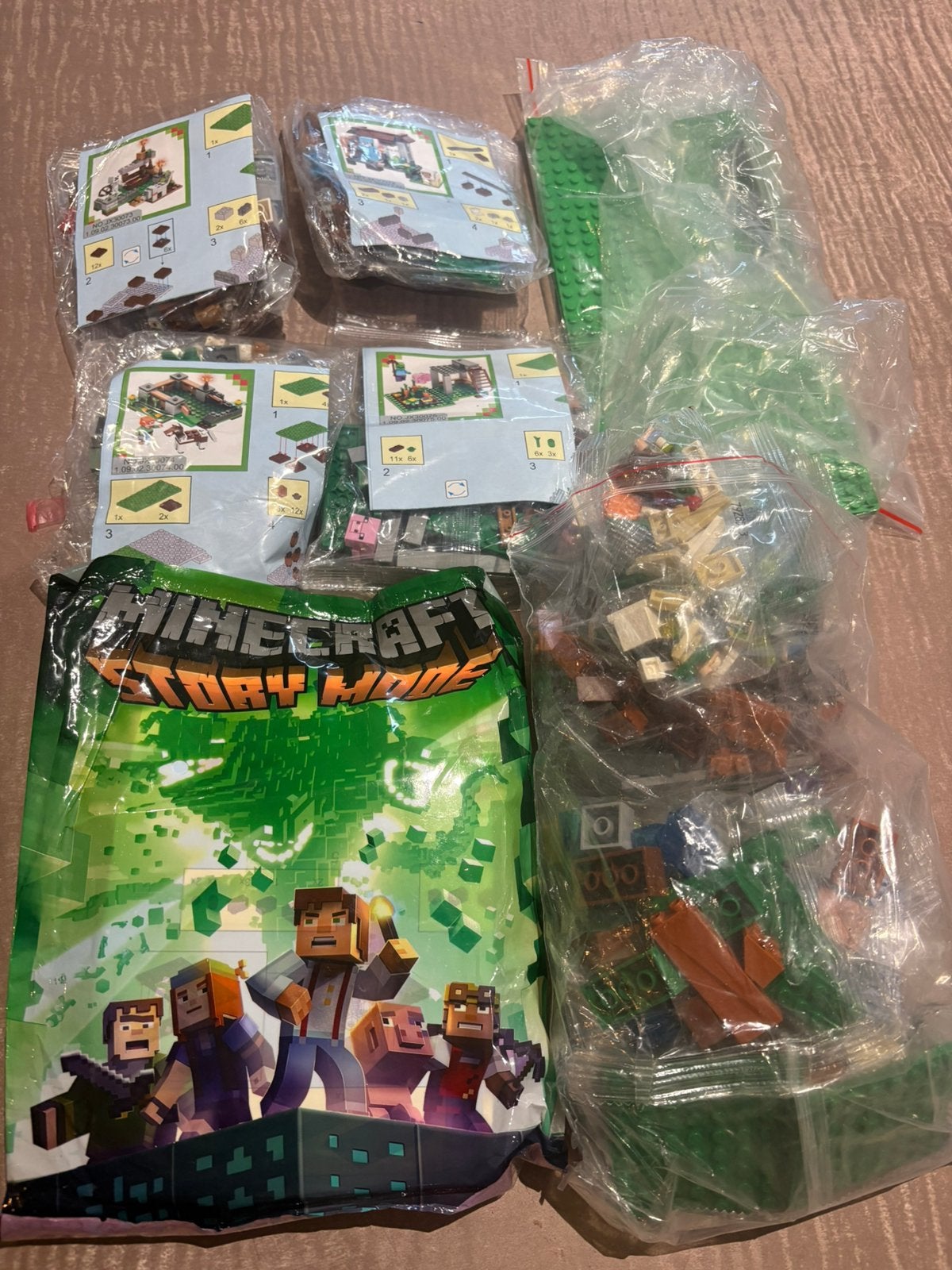 Chinese lego minecraft, Kinderen en Baby's, Speelgoed | Duplo en Lego, Ophalen of Verzenden, Zo goed als nieuw, Lego, Minecraft