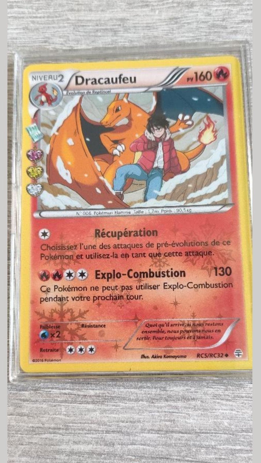 Dracaufeu Pokémon, Enlèvement, Comme neuf