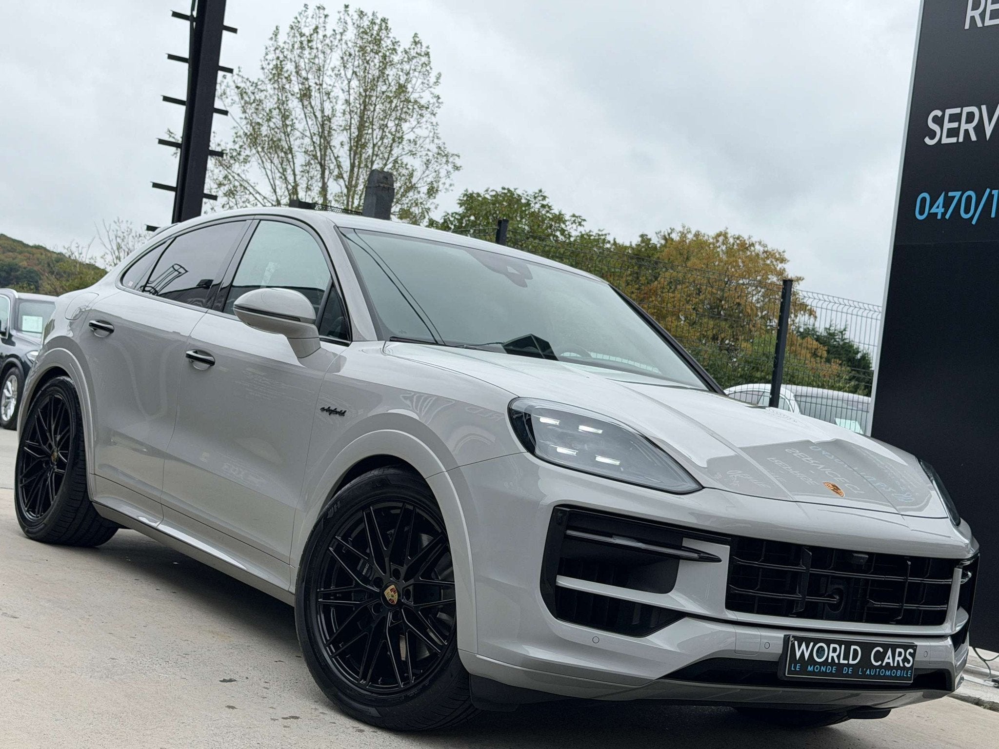 Porsche Cayenne Cayenne Coupé E-Hybrid 3.0 V6- TVAC/BTW*IN-, Automaat, Cayenne, Gebruikt, Zwart