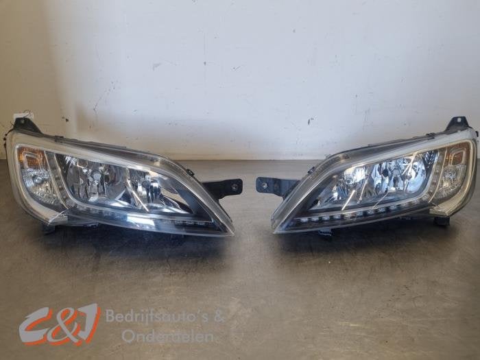 Koplampset links + rechts van een Citroen Jumper, Auto-onderdelen, Gebruikt, -, Ophalen of Verzenden, -