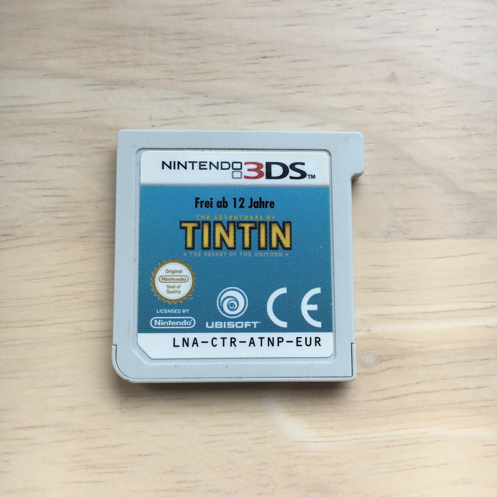 Les Aventures de Tintin (3DS), Enlèvement ou Envoi, Comme neuf