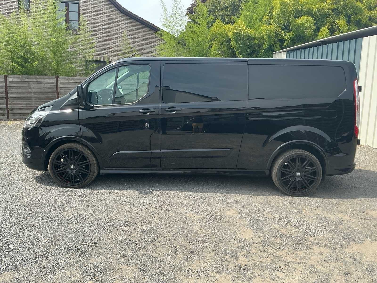 2020 Ford Custom Dubbele Cabine Transit Bedrijfswagen, Auto's, Gebruikt, Bedrijf, Ford, Te koop