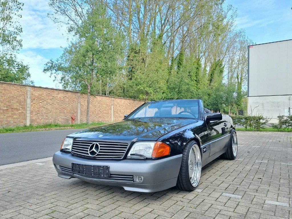 Mercedes SL600 V12 R129 | 1993 | Automaat | Hard- en softtop, Automaat, Achterwielaandrijving, Cabriolet, Zwart