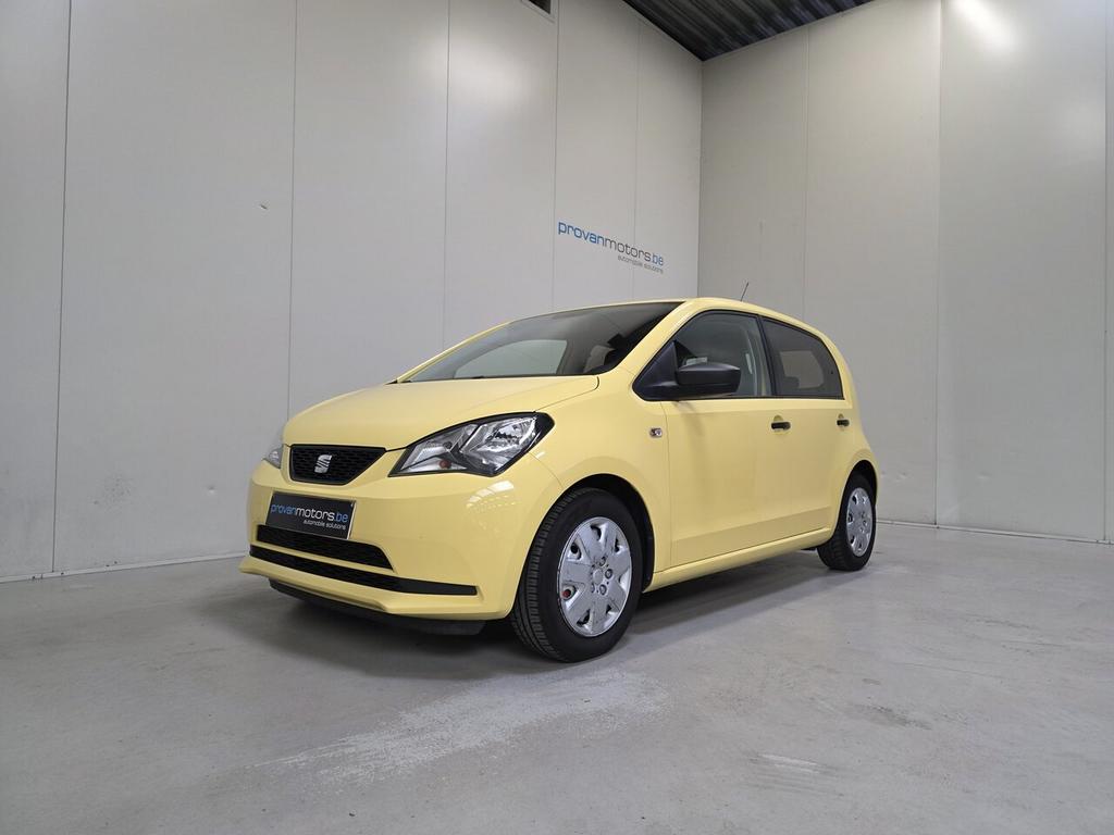 Seat Mii 1.0 Benzine - Airco - Radio - Goede Staat!, Autos, Seat, 0 kg, Achat, 4 portes, Noir