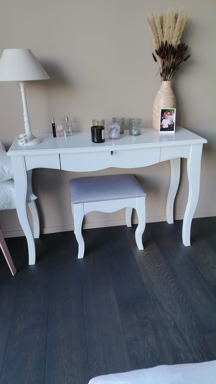Make-up tafel en stoeltje, Ophalen, Zo goed als nieuw