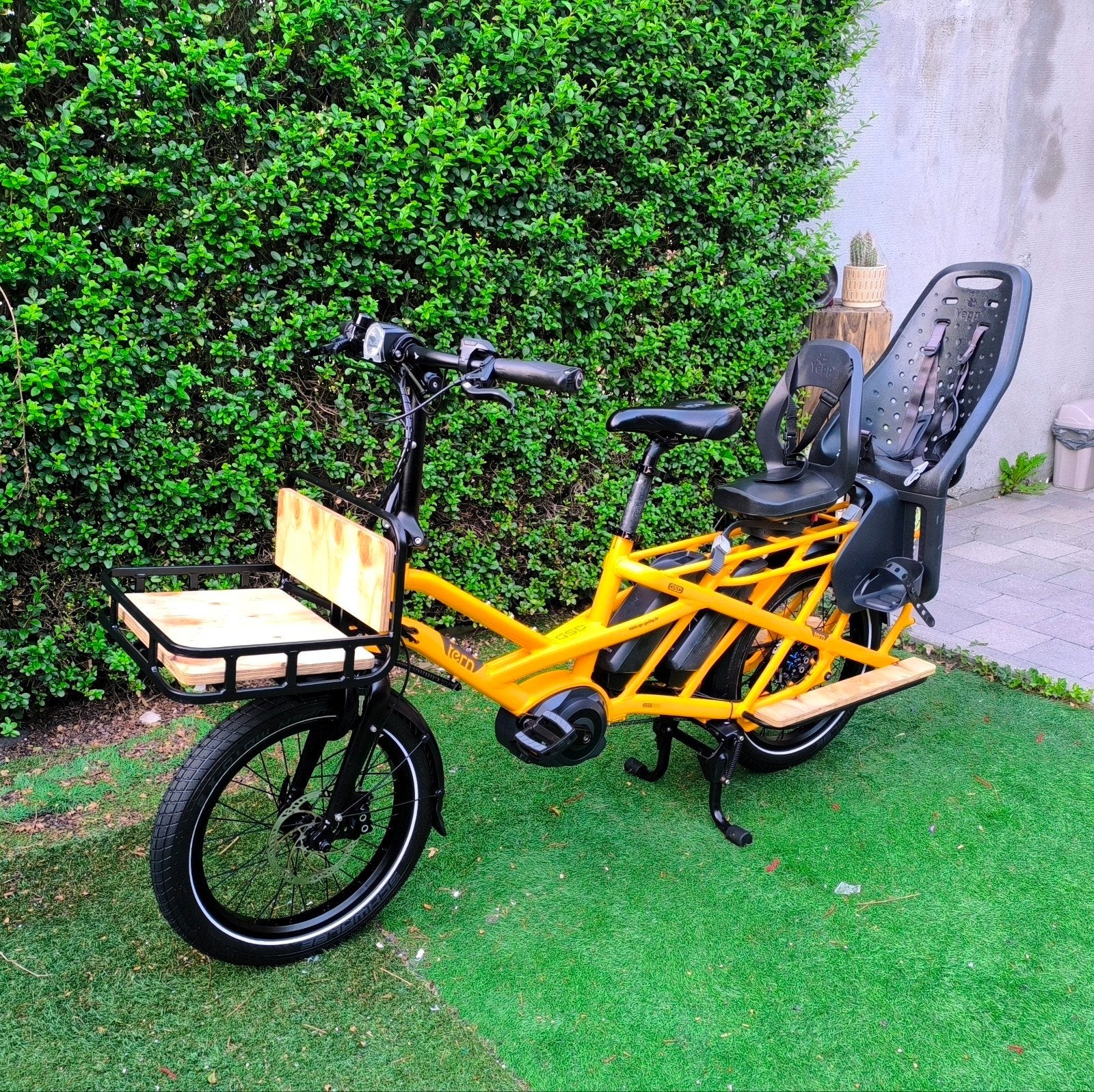 Tern GSD S00 – Longtail Bike – 1000Wh (Dual Battery), Ophalen, Zo goed als nieuw, 50 km per accu of meer, Overige merken