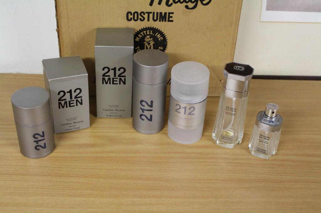 lset lege parfumflesjes 1 - één lot = 1 euro, Ophalen of Verzenden, Gebruikt, Parfumfles