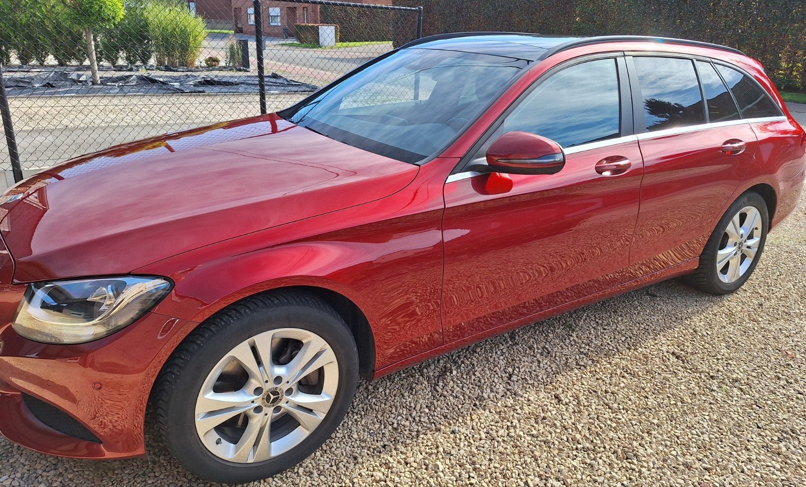 Mercedes c 300h break, Auto's, Automaat, Achterwielaandrijving, Leder, Break