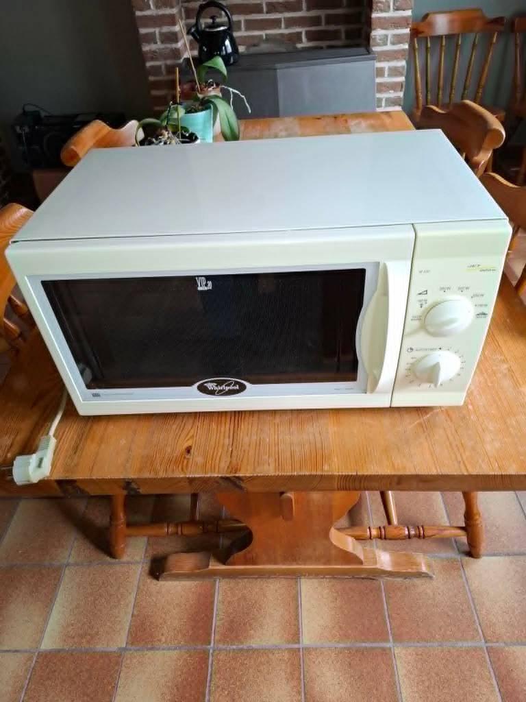 Microgolf oven whirlpool, Ophalen, Gebruikt, Microgolfoven, Draaiplateau
