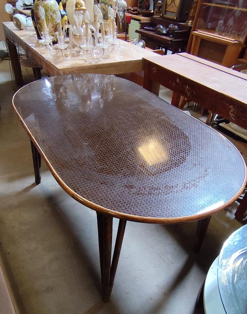 retro.vintage bamboe.eettafel, Ophalen
