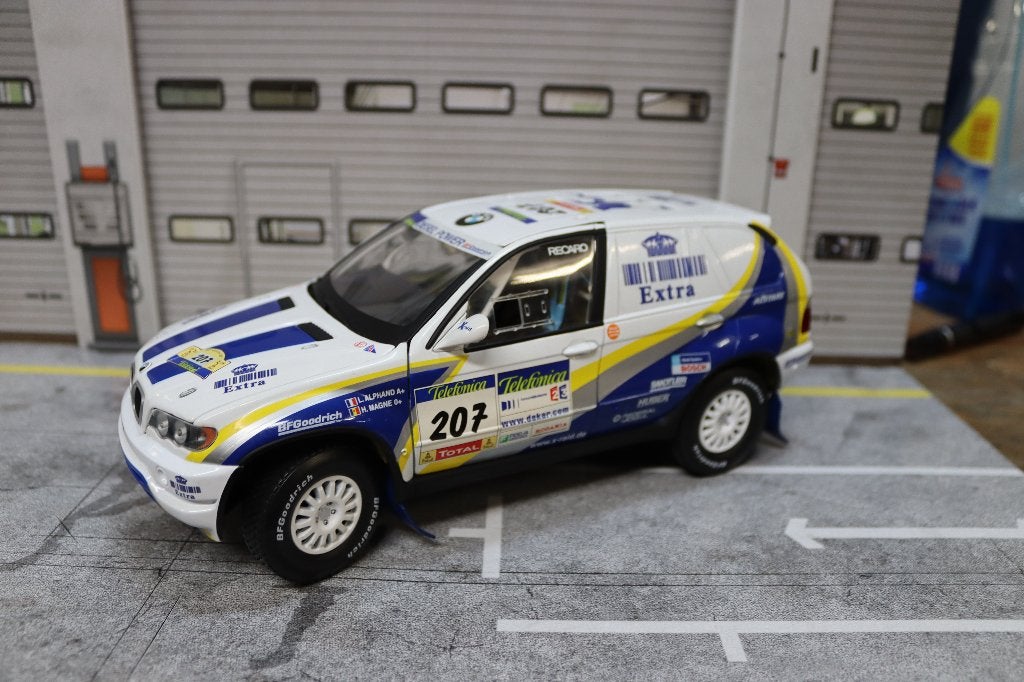 RALLYE RAID BMW X5, Enlèvement ou Envoi, Comme neuf, Voiture, Solido