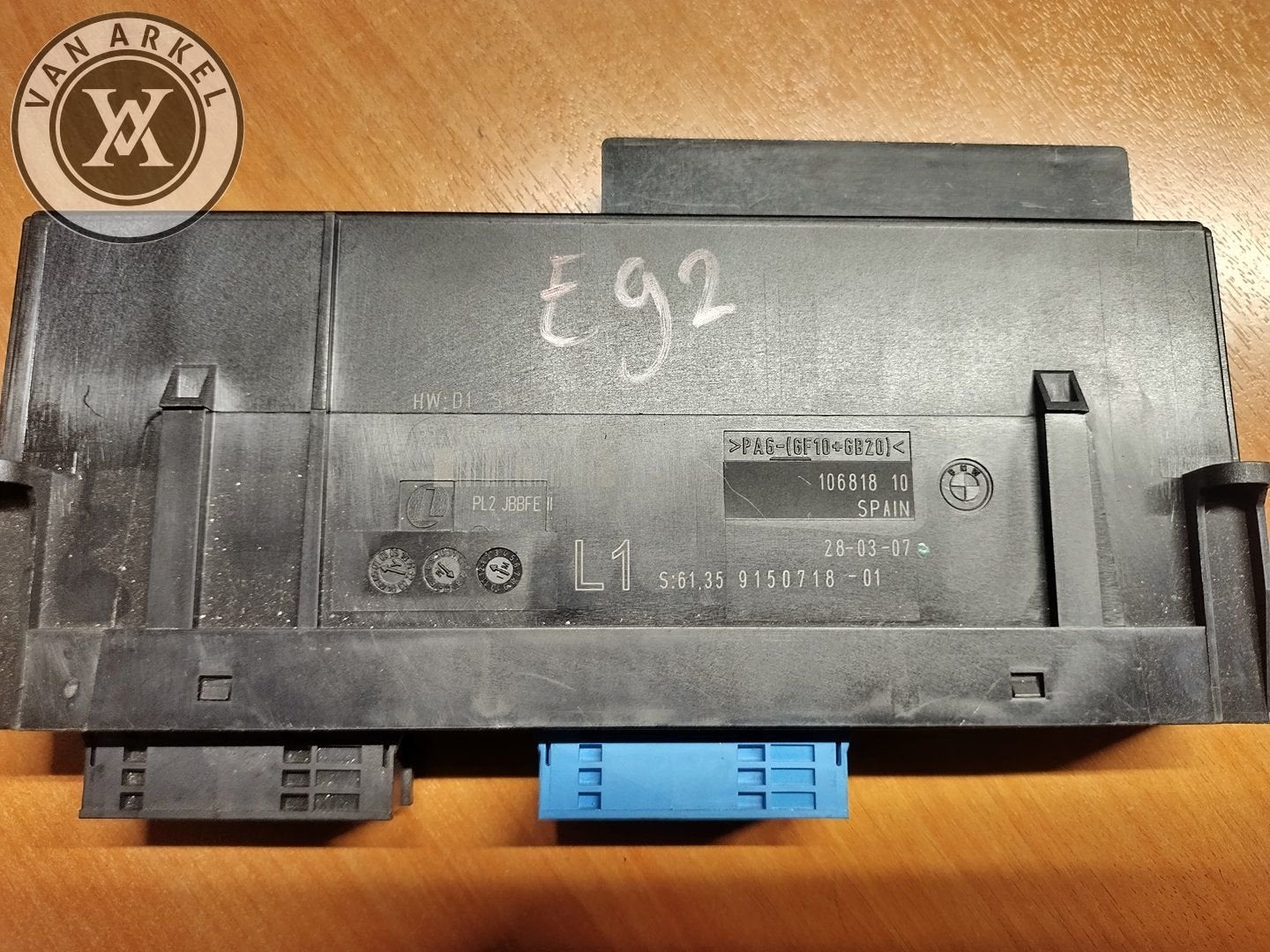 BCM module E92 9150718, -, Utilisé, -, Enlèvement ou Envoi
