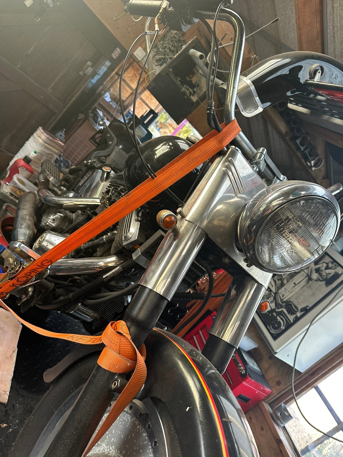 HD Softail 1340, Ophalen, Gebruikt