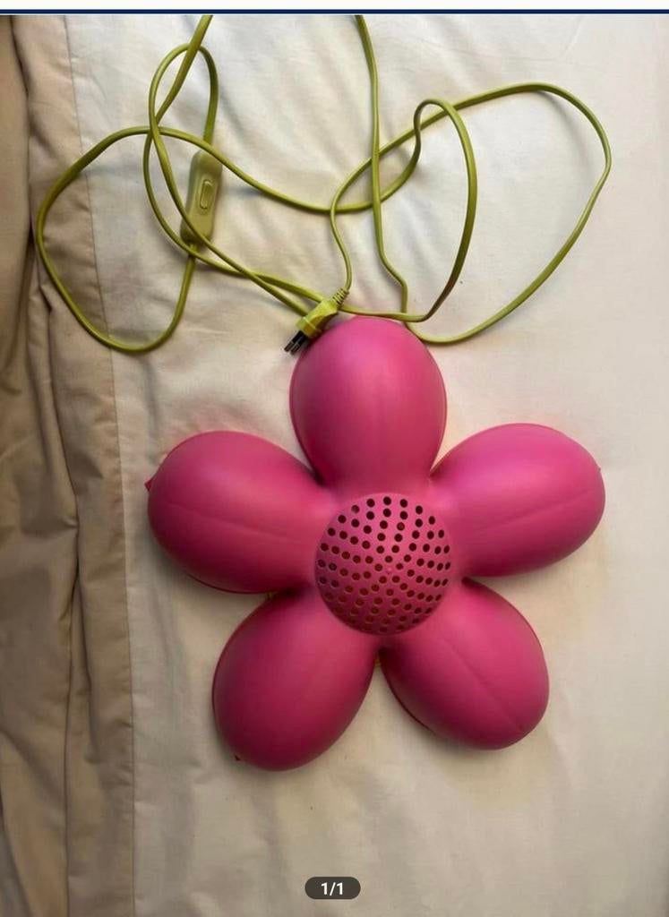 IKEA bloemenlamp, Ophalen