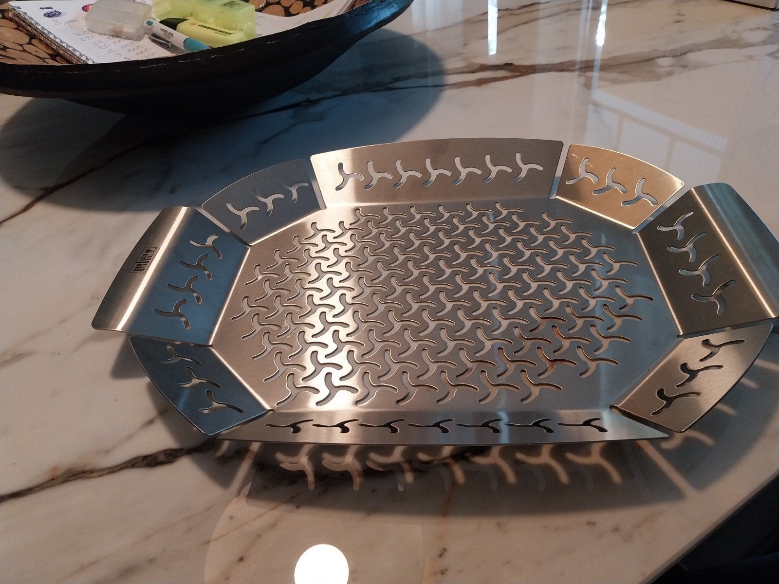plat à vapeur Weber en parfait état, Enlèvement ou Envoi