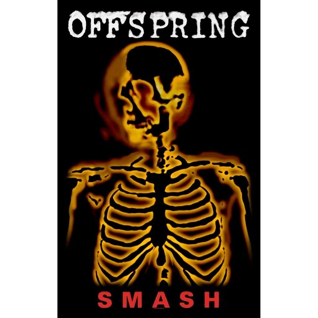 The Offspring - Smash - Textiel Poster officiële merchandise, Ophalen of Verzenden, Nieuw
