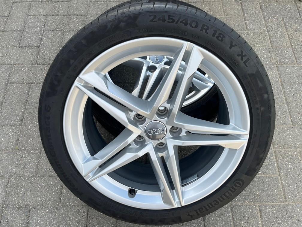 Audi A4 velgen 18 inch, Auto-onderdelen, Banden en Velgen, Ophalen, 18 inch, Velg(en), Personenwagen