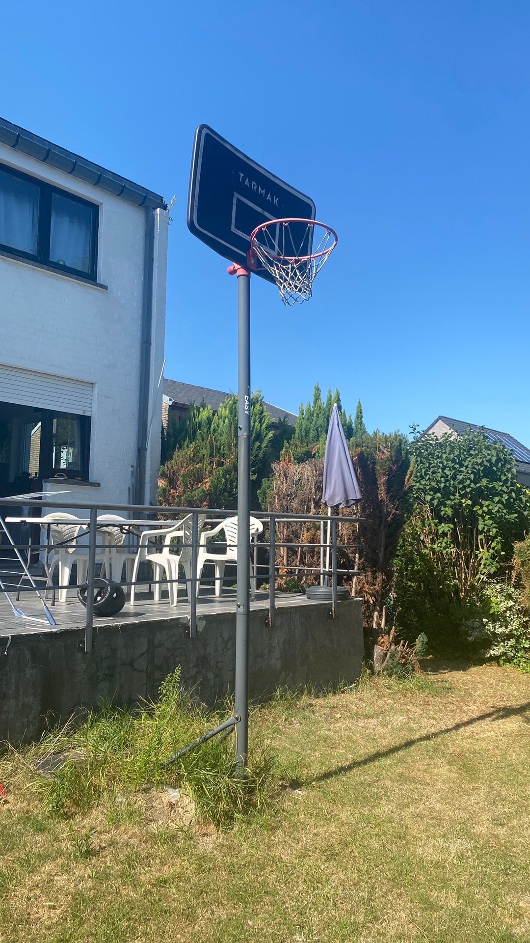 Basketbalring, Ophalen, Nieuw