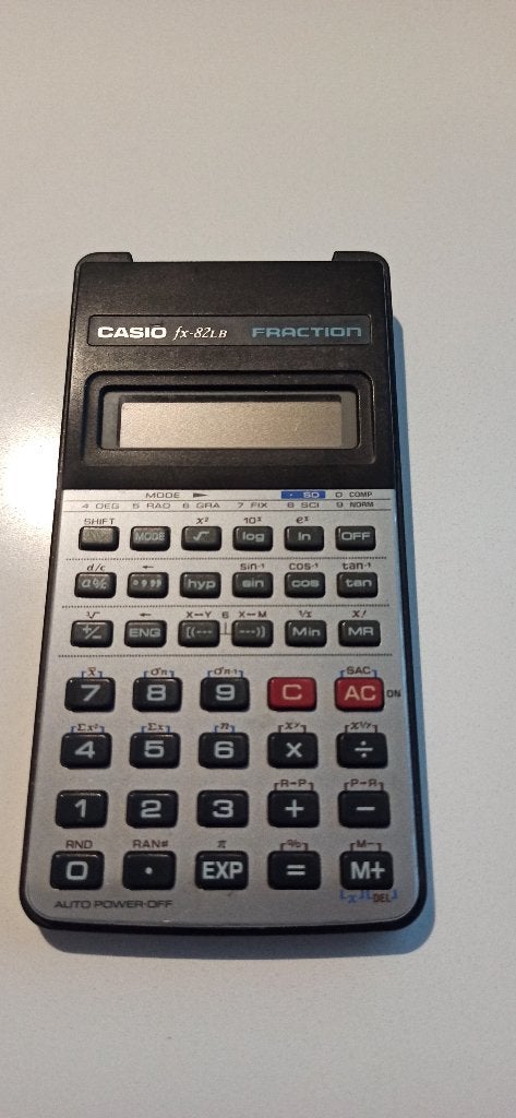 rekenmachine casio fx-82LB (1989), Ophalen of Verzenden