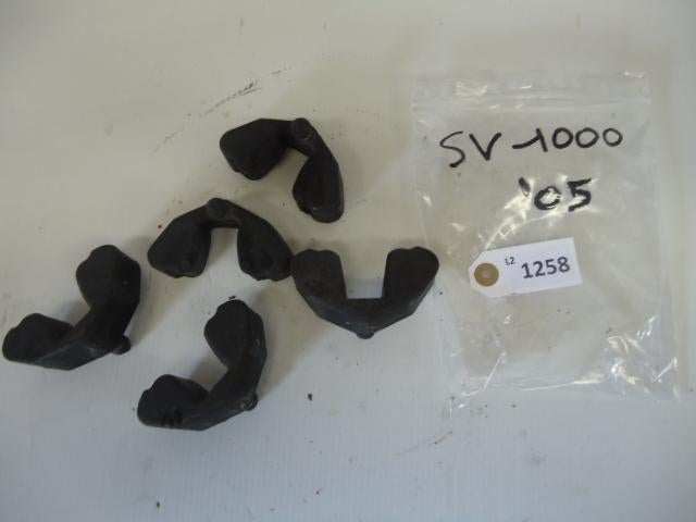 SV1000S 2003 - 2009 Suzuki Rubber D1-21922