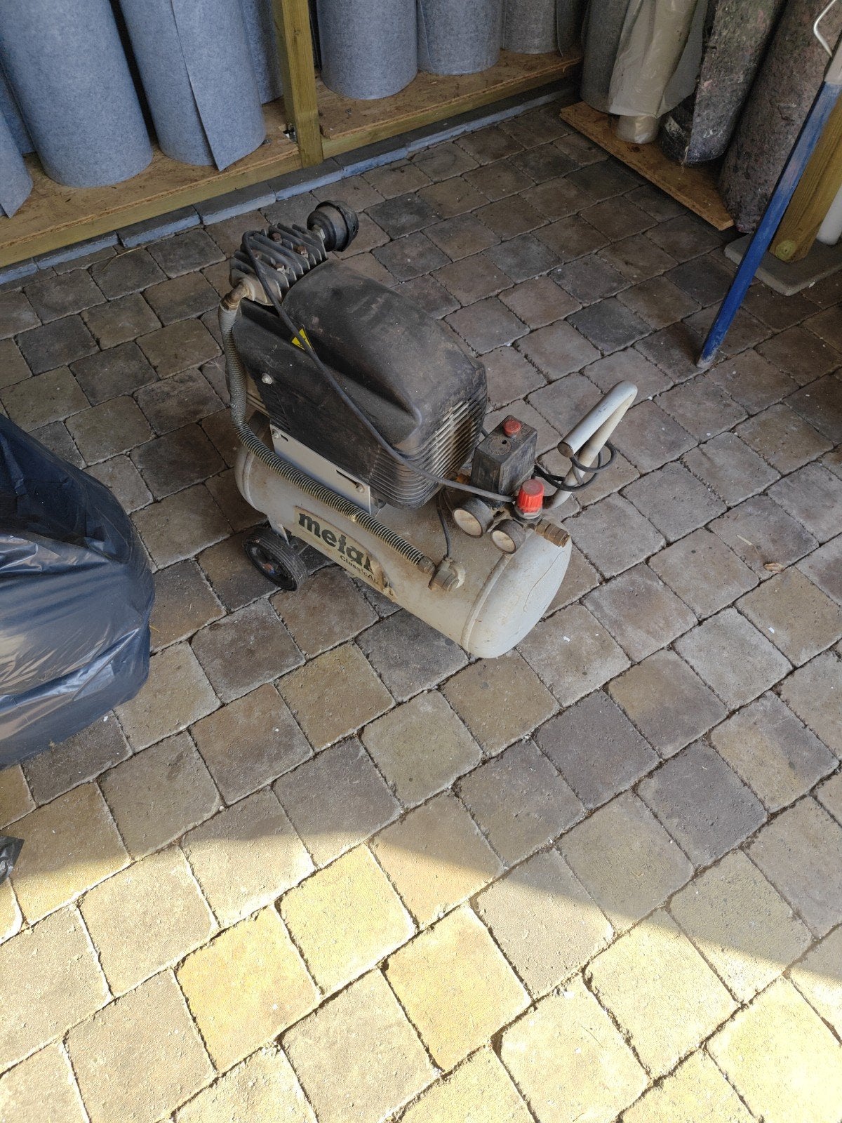 compressor, Ophalen
