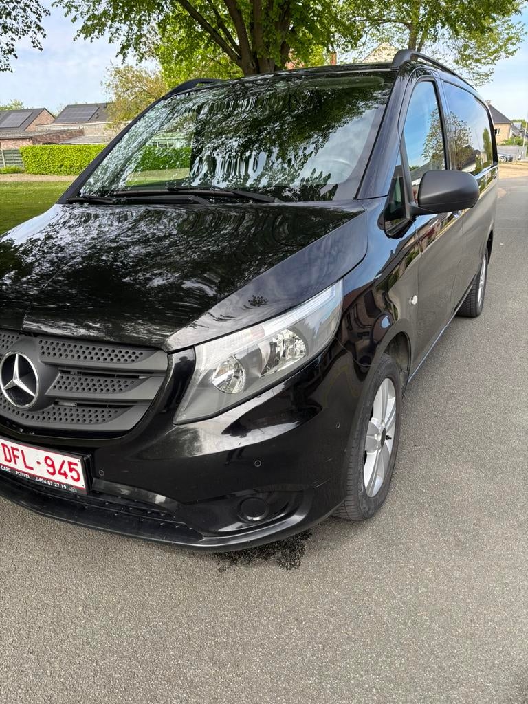Mercedes Vito 2016, Auto's, Mercedes-Benz, Euro 5, Achterwielaandrijving, 4 cilinders, Zwart