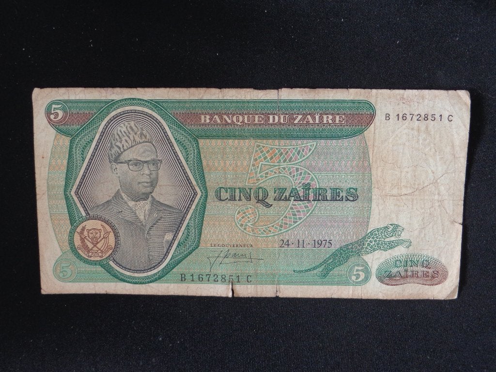 billets afrique - Zaire, Enlèvement ou Envoi