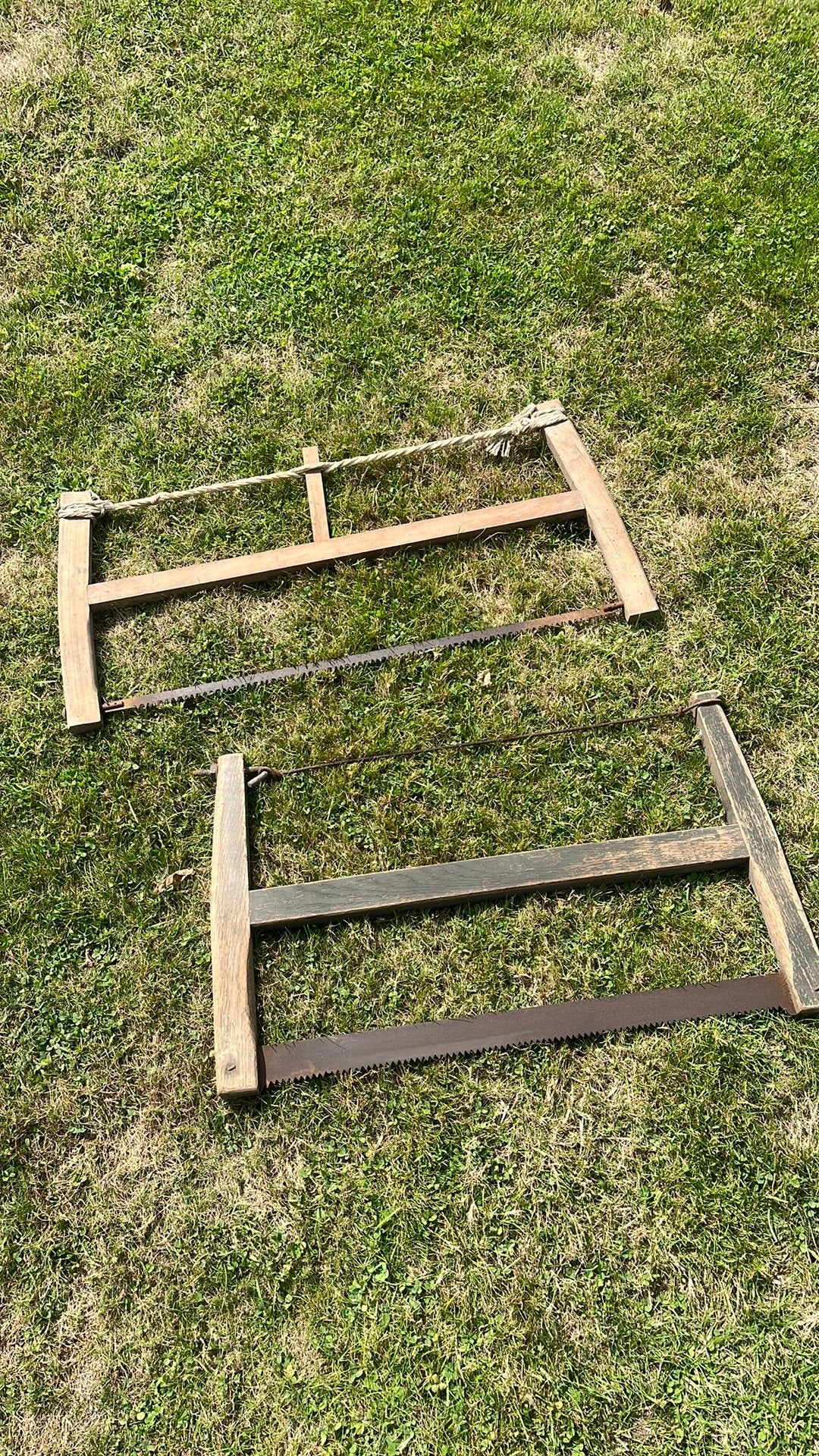 Vintage houtzagen, Antiek en Kunst, Antiek | Gereedschap en Instrumenten, Ophalen