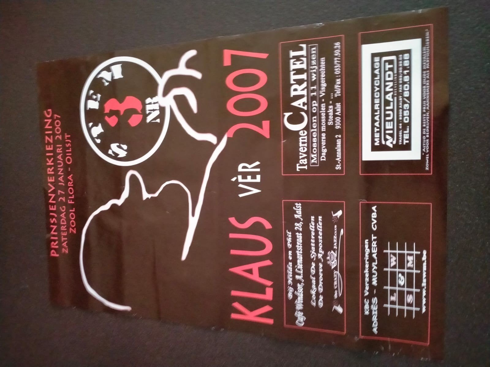 Carnaval affiches  Aalst + affiches kandidaten Aalst, Verzamelen, Ophalen