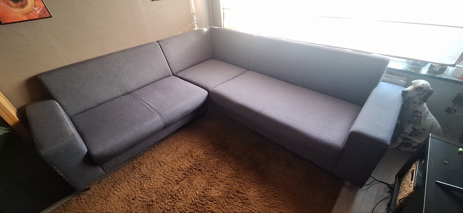 gratis grote hoeksalon, Huis en Inrichting, Ophalen, Gebruikt, Hoeksalon